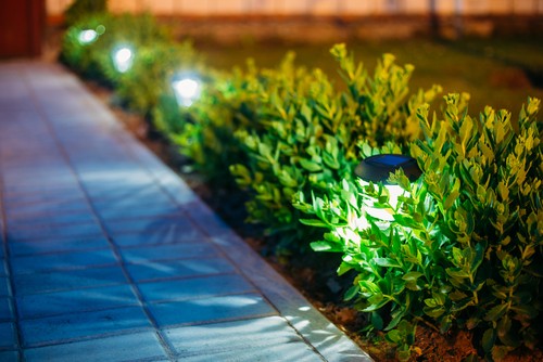 garden lighting electrician in angus